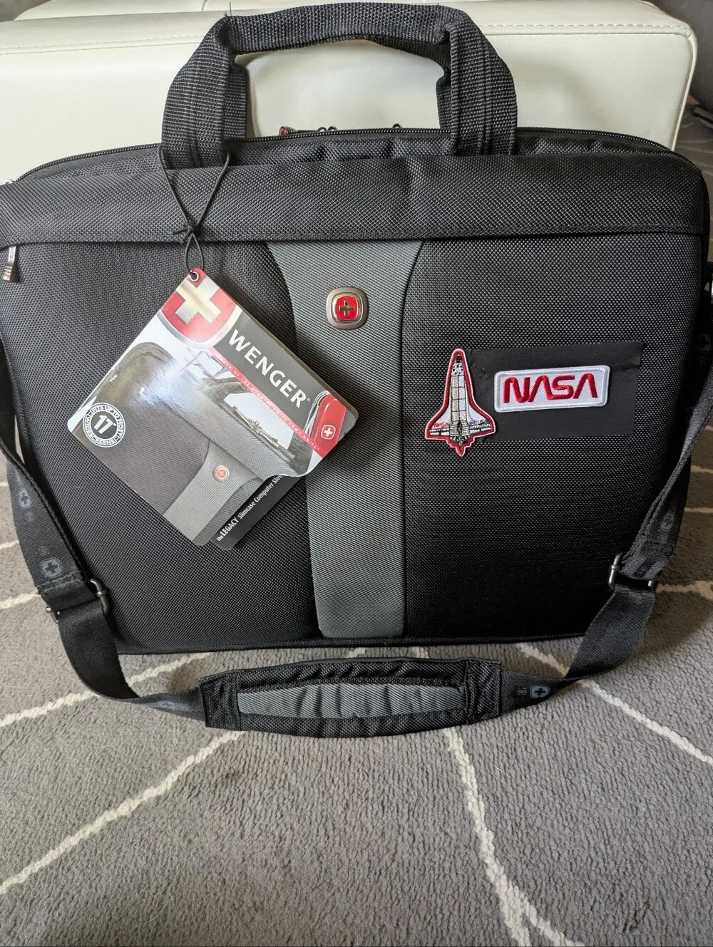 NWT Swiss Gear Weneger Laptop Slimcase Bag NASA Diy